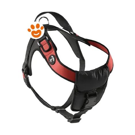 Treponti Dog Pettorina Bordo Rifrangente Mis. M - Rosso - Accessori