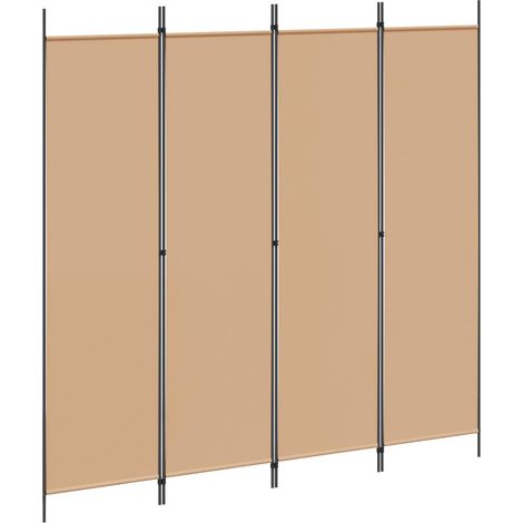 Divider per stanze acciaio in poliestere vidaXL