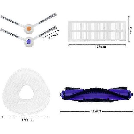 Repuestos para aspiradora robot Freo J3, accesorios y repuestos, edición 0709 (1/4)