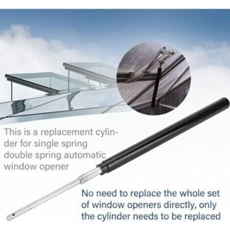 Vérin pour Serre, Hautement Sensibles Vérin Serre Automatique Ressorts Simples ou Doubles pour Ouvreurs de Fenêtres Automatiques Accessoires (Accessoires)