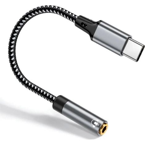 Adaptateur casque USB-C vers prise jack 3,5 mm pour -- (1/5)