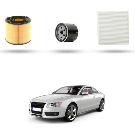 Kit Tagliando 3 filtri compatibile con Audi A5 (F53,F5P,F5A,F5F) 1.4 tfsi 110kw dal 2017 (1/4)