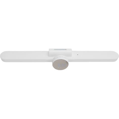 Éclairage LED sous meuble avec horloge numérique, fixation magnétique, intensité variable, 3 températures de couleur, batterie rechargeable 1200 mAh, idéal pour la cuisine et le dressing. (1/5)