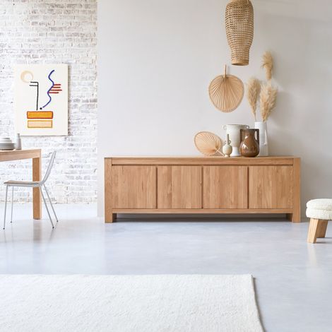 Buffet en bois de chêne 210 Eden (1/5)