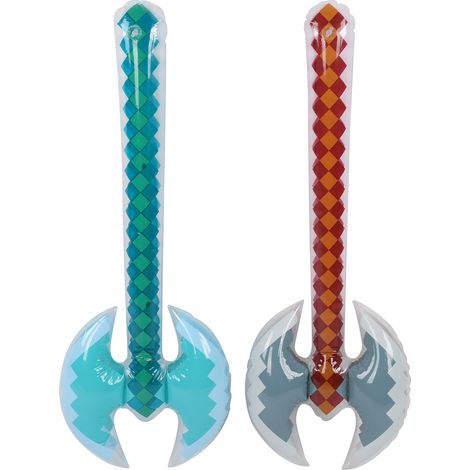 2 pièces Hache Gonflable pour Piscine, Jouet Flottant pour Enfants, Idéal pour Fêtes Aquatiques (1/5)