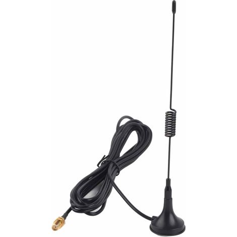 Antenne Radio Mobile, antenne Radio Mobile pour véhicule, antenne Radio pour antenne Mobile, antenne Radio Mobile pour véhicule à Gain élevé 433 MHz Tête Femelle SMA avec câble (1/5)