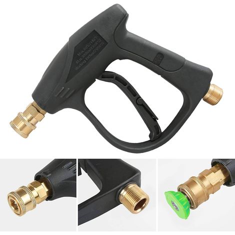 Nylon-Hochdruckreinigerpistole M14x1,5, 14-mm-Spindel mit Nylon-Hochdruckreinigerpistole M14x1,5, 14-mm-Spindel mit