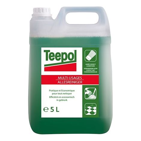 Nettoyant liquide multisurface 5L – Formule concentrée pour surfaces sensibles – Élimine les taches tenaces – Pour cuisine et salle de bain – Diversey (1/4)