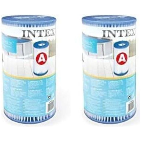 2pcs Piscine Cartouche - Filtre De Remplacement De La PompeINTEX 28604 pour Piscine (1/4)