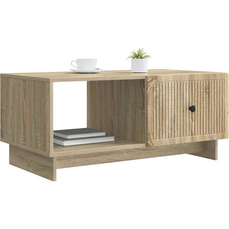 Maison Exclusive - Couchtisch Sonoma-Eiche 90 x 50 x 40 cm Holzwe