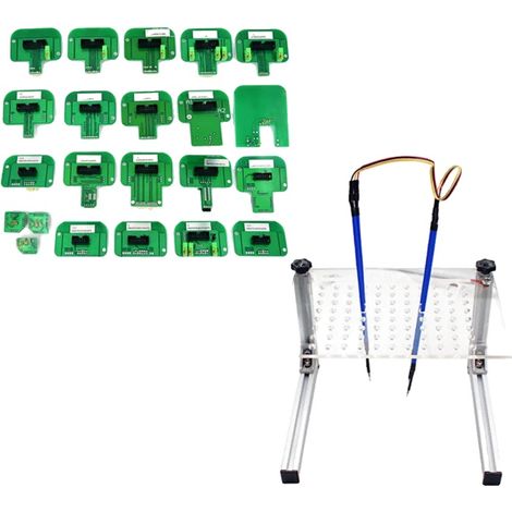 Strumento per la rimappatura della centralina, cornice LED BDM, 22 adattatori per sonde BDM (1/2)