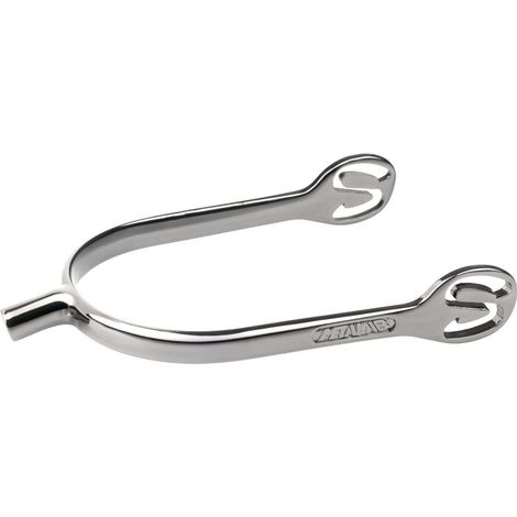 30 MM, Grigio Gunmetal: Speroni inglesi cromati a Tronchetto completi di lacciolini (1/5)