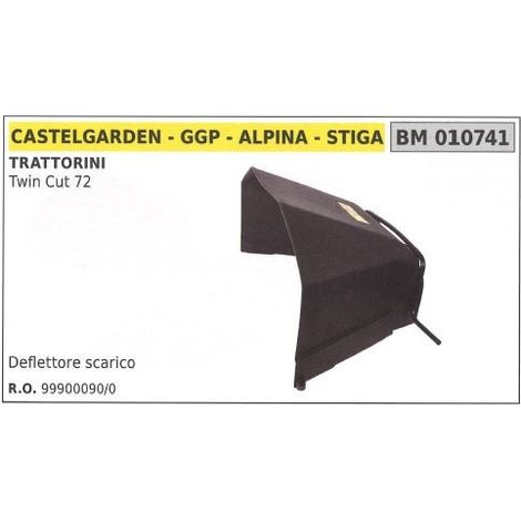 Deflettore scarico GGP trattorino rasaerba tosaerba tagliaerba TC 72 010741