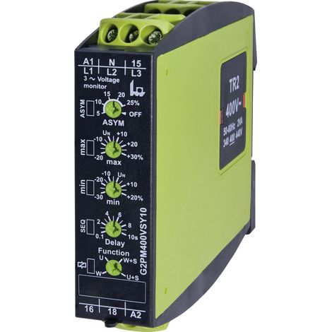 Überwachungsrelais 24 - 400 V/AC 1 Wechsler tele G2PM400VSY10 1 St. (1/2)