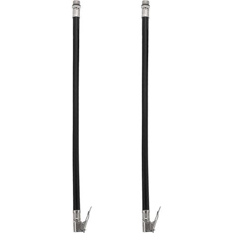 2 Stück Motorrad-Autoreifen-Luftpumpe, aufblasbarer Pumpen-Verlängerungsschlauch-Adapter-37.5X2.3cm (1/3)
