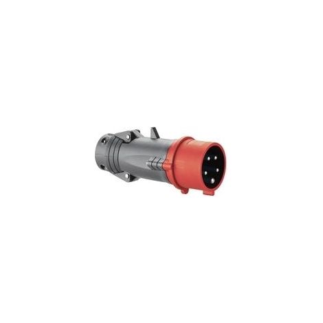 Legrand Enchufe eléctrico móvil recto rojo 16A 415V