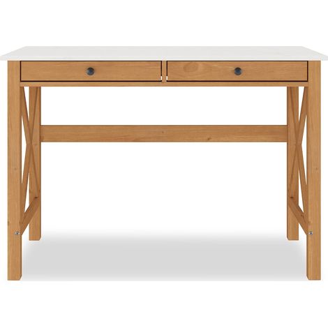 Bureau ADRIAN blanc/chêne (1/5)