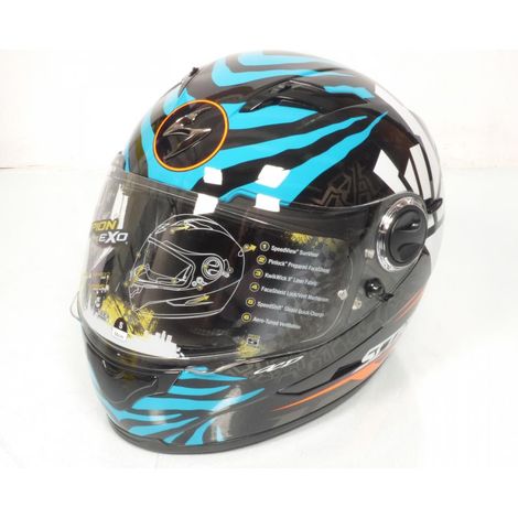 Integralhelm Scorpion für Herren / Damen Größe S 55-56 EXO-490 (1/5)