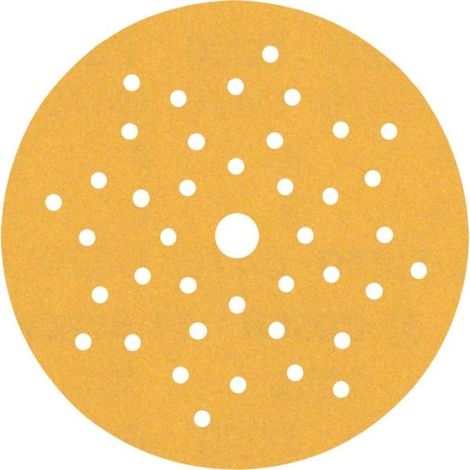 Bosch Professional 50 x Lijas Expert C470 multiperforados, para Madera dura, Pintura sobre madera, 125 mm, Grano 220, Accesorios Lijadora excéntrica