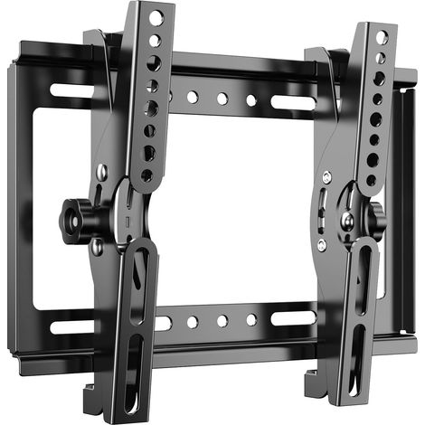 Support Mural TV Inclinable pour écrans 14-42 Pouces,Support de Moniteur,Support VESA Max 200x200mm, Fixation Murale TV Capacité Max de 25kg,Meuble TV (1/5)