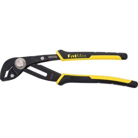 Pince Multiprise - Mâchoire Renforcée Par Induction - Bouton Pushlock 17 Positions - Poignée Bi Matière - Finition Black Chrome - Normes Iso/Din 8976. (1/5)