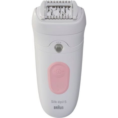 Braun Silk-epil 5 5-000 Wet&Dry Epilierer Epiliergerät Weiß/Flamingorosa