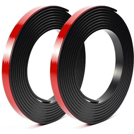 Magnetband selbstklebend für Fliegengitter 15mm breit, 2x3m, ohne Bohren (1/5)
