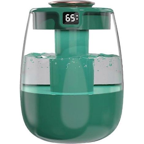 Humidificateur à double pulvérisation Dongke, humidificateur USB de 1 litre avec affichage numérique, 2 modes de pulvérisation et veilleuse, compatible avec les voitures, les salles de bains et les ch (1/5)