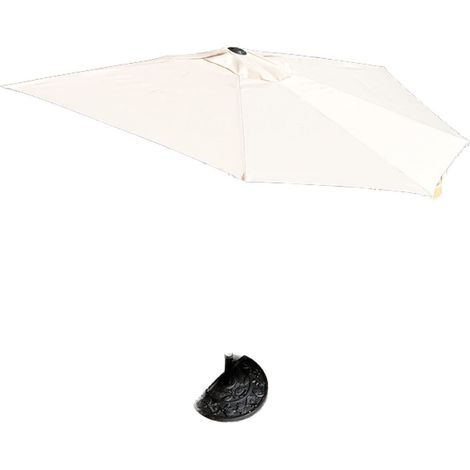 OMBRELLONE da giardino A PARETE mod. TARRAGONA PAPILLON Raggio 270 cm (1/7)