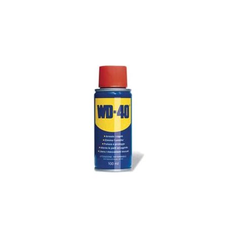 WD-40 LUBRIFICANTE SPRAY MULTIUSO 5 FUNZIONI ML.100- - ml.100 spray - 24 pezzi WD40