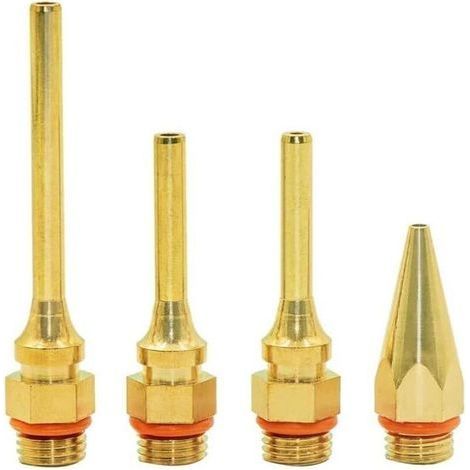 Power Fine Tip Glue Gun Set of 4 with Copper Nozzle Set for Hot Glue Guns - Copper Nozzles for Dual Temp Full Size Hot Melt Glue Guns (1/5)