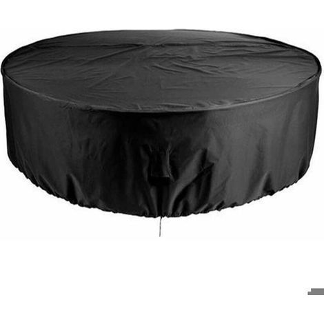 Housse de mobilier de Jardin. Housse de Table de Jardin Ronde étanche et résistante pour extérieur. Meubles 230x110cm (1/5)