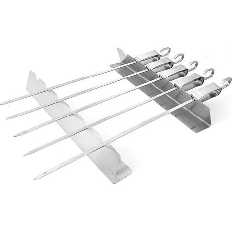 Accessoires pour barbecue, support de grille, grille de barbecue en acier inoxydable (1/5)