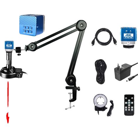 Videomicroscopio elettronico, 4K UHD, zoom 150X, versione avanzata (1/2)