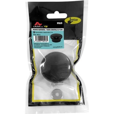 Pomo Batería Tapa Cristal 5.7cm Ergonómico Resistente Altas Temperaturas (1/5)