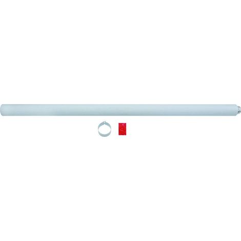 Vaillant Verlängerung turboTEC kürzbar Luft-/Abgasführung, Alu, 60/100mm, 2,0 m, 303834 (1/2)