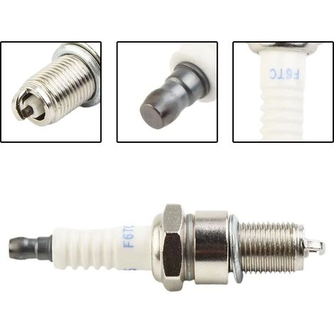 1 bougie d'allumage pour torche F6RTC RN10YC BPR6ES RN10YC BP6ES OLR15YC, accessoires de remplacement pour tondeuses à gazon et outils de jardin. (1/4)