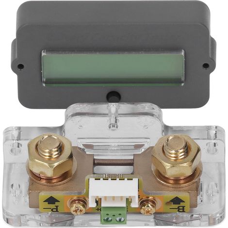 Contrôleur de batterie étanche en ABS avec protection anti-inversion, câblage facile, voltmètre de batterie pour une sécurité optimale : 80 V, 100 A