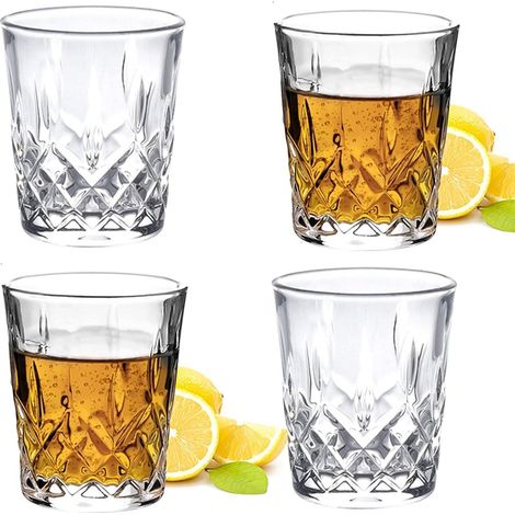 Schnapsgläser 60 ml bleifrei schwerer Boden 4 Stück Transparent (1/5)