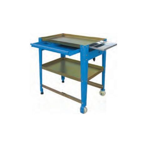 Carrello riparazione lamiera di acciaio stampata bordo ritegno cassetto laterale