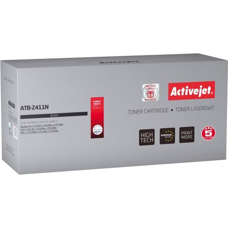 Tóner Activejet ATB-2411N: repuesto para Brother TN-2411, 1200 páginas