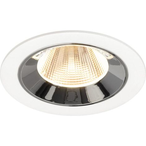 Spot encastré Numinos M blanc/chrome 2700K - 20 deg - 1009606