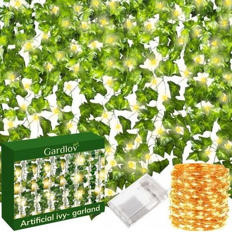 Künstlicher Efeu + LED NR:3055 (1/5)