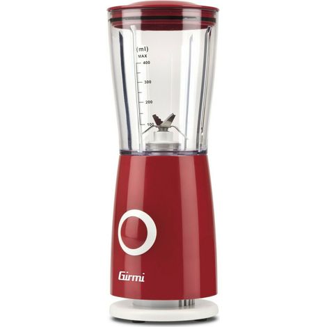 Girmi FR0302 frullatore Frullatore da tavolo 170 W Rosso, Trasparente, Bianco (1/5)