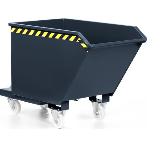 R+R Industrietechnik Universalkipper Typ RUK-50 780x1400x680mm 500dm³ RAL 7016 Anthrazitgrau