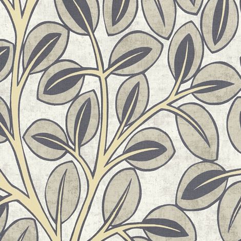 Vliestapete - Nordic Feeling - Blau Grau Blumen Floral A.S. Creation - 791474 (1/5)