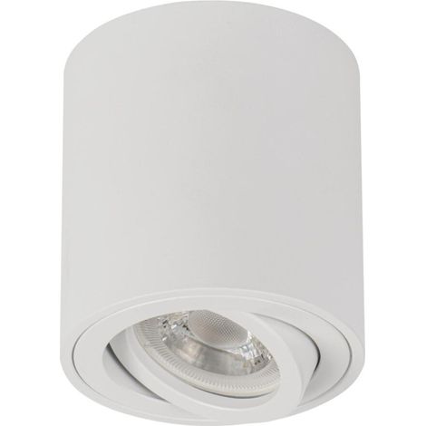 Spot soffitto bianco tondo Ø8cm orientabile GU10 Kanlux (1/3)