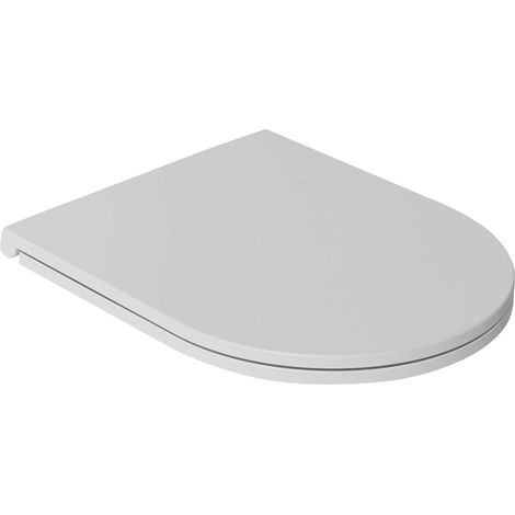 Sapho Isvea - Copriwater Slim, SoftClose, bianco opaco 40KF0201I-S (1/5)