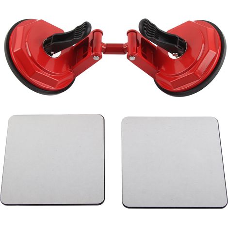 Bloque-porte d'alarme de sécurité, antidérapant, sensible, réponse rapide, double ventouse, portable pour appartement hôtel maison. (1/5)