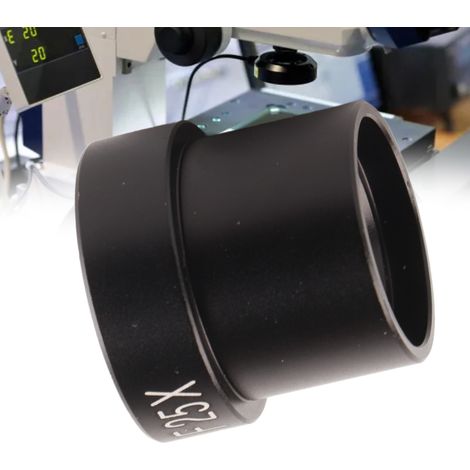 Oculaire grand champ WF25X pour microscope biologique - Lentille grand angle